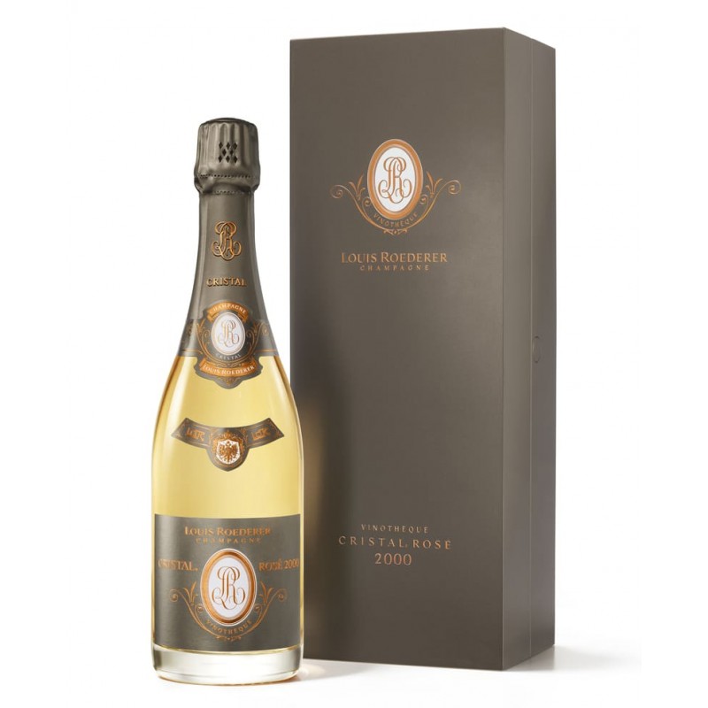 Louis Roederer Cristal Rosé Vinothèque 2000 Magnum Champagne - Divine Cellar